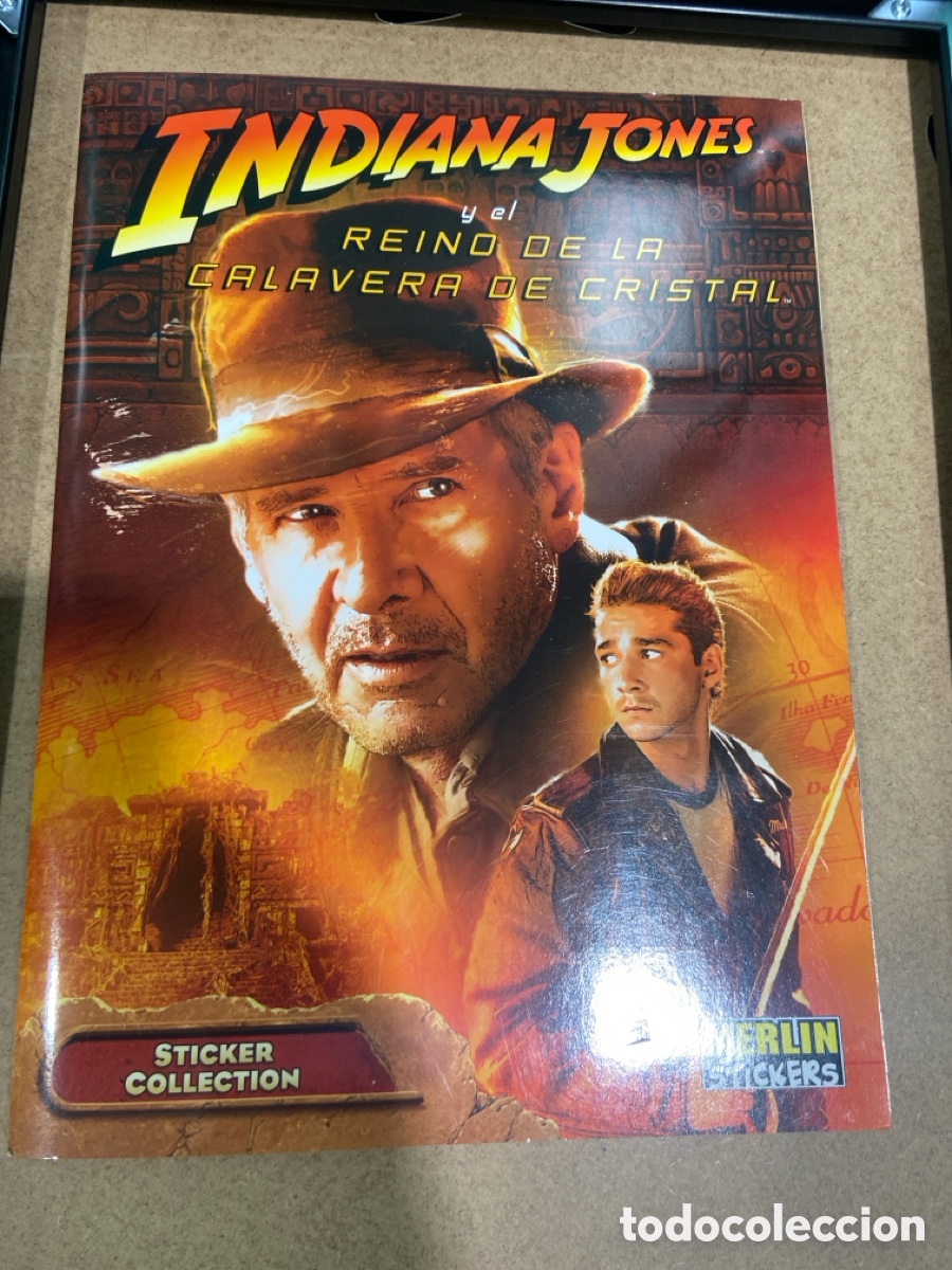 Coleccionismo &aacute;lbum: Album de cromos. Indiana Jones y el reino de la calavera de cristal. Panini