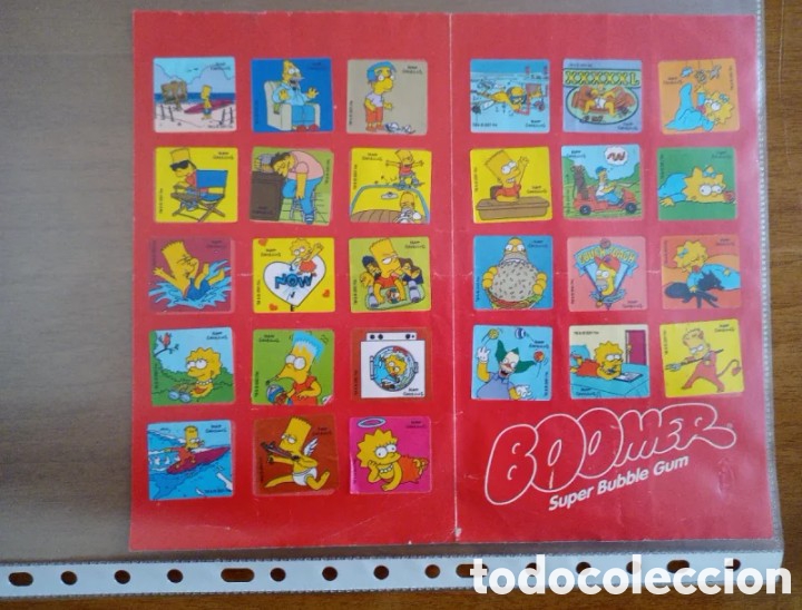 Coleccionismo &aacute;lbum: Boomer Simpsons 2001 - COMPLETO - Foto 2