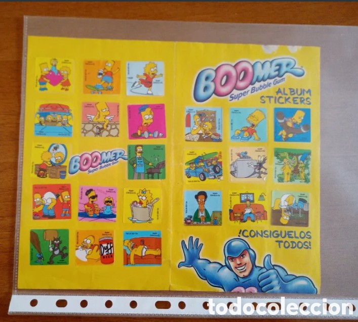 Coleccionismo &aacute;lbum: Boomer Simpsons 2001 - COMPLETO - Foto 1