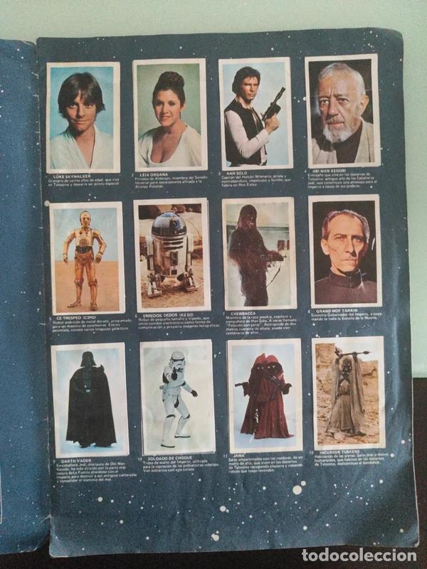 Coleccionismo &aacute;lbum: &Aacute;lbum cromos Star Wars completo - Foto 2