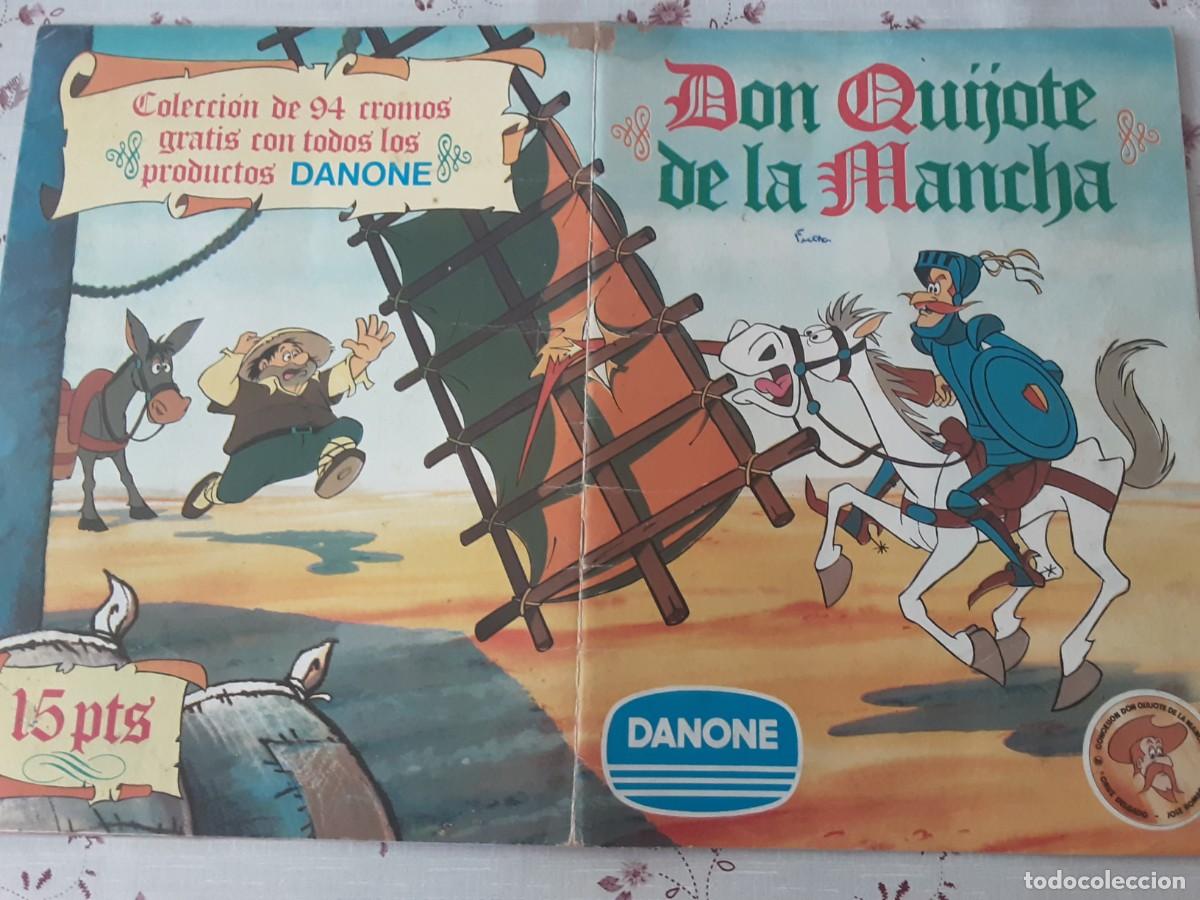 Coleccionismo &aacute;lbum: Don Quijote de la Mancha Danone &aacute;lbum completo