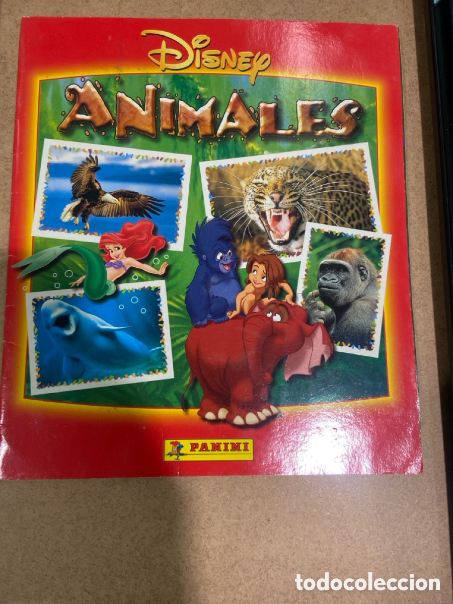 Coleccionismo &aacute;lbum: Album completo cromos. Animales. Disney