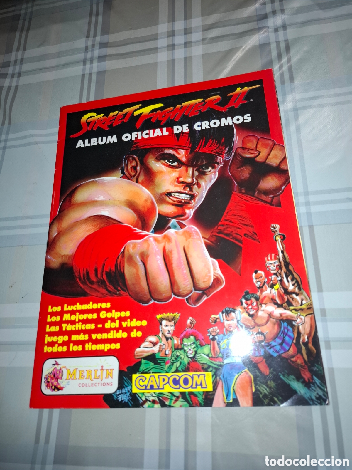Coleccionismo &aacute;lbum: Street Fighter II , colecci&oacute;n completa Merlin muy buen estado y muy bien pegado