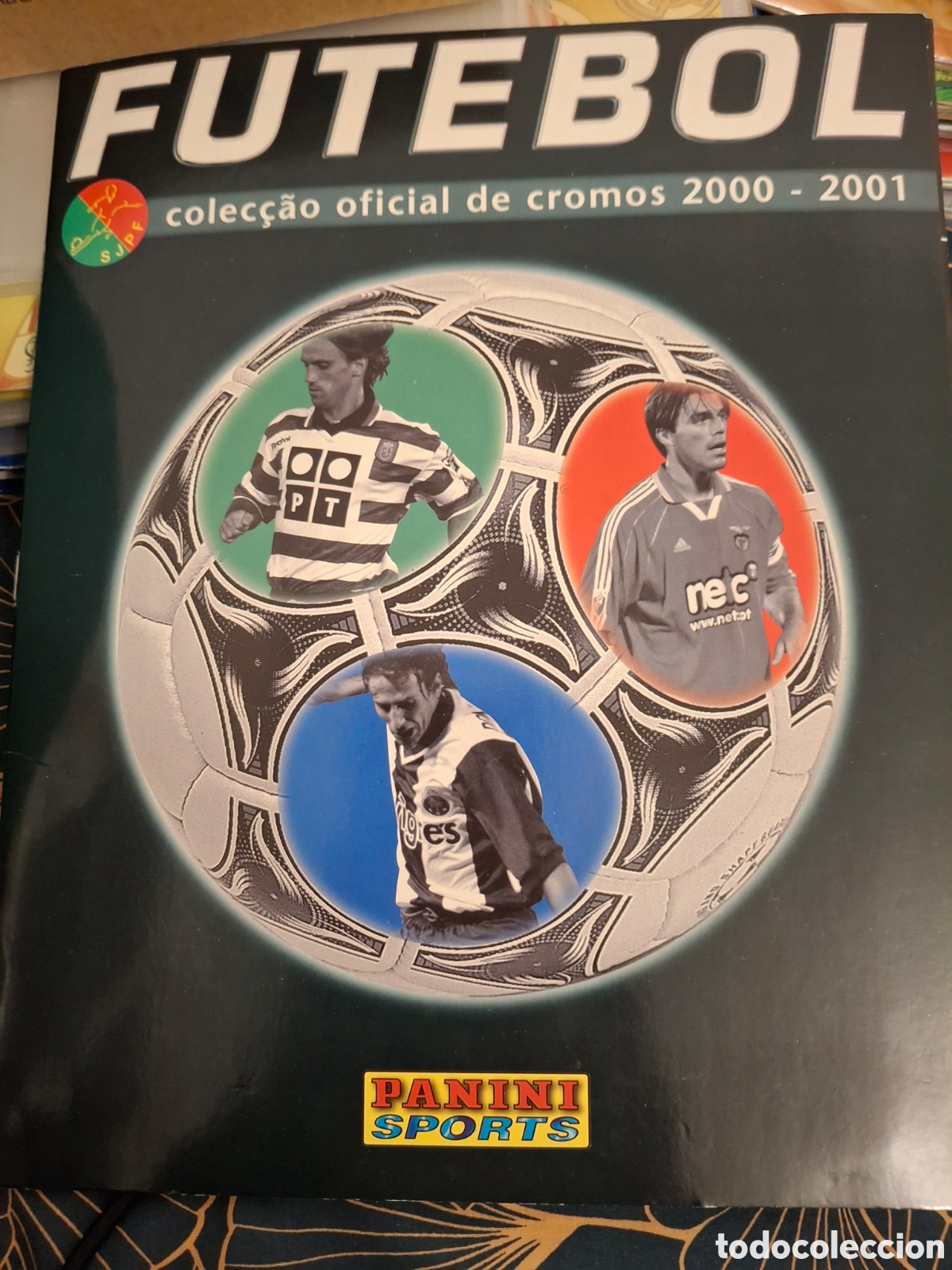 Coleccionismo &aacute;lbum: &Aacute;lbum cromos FUTEBOL2000-2001