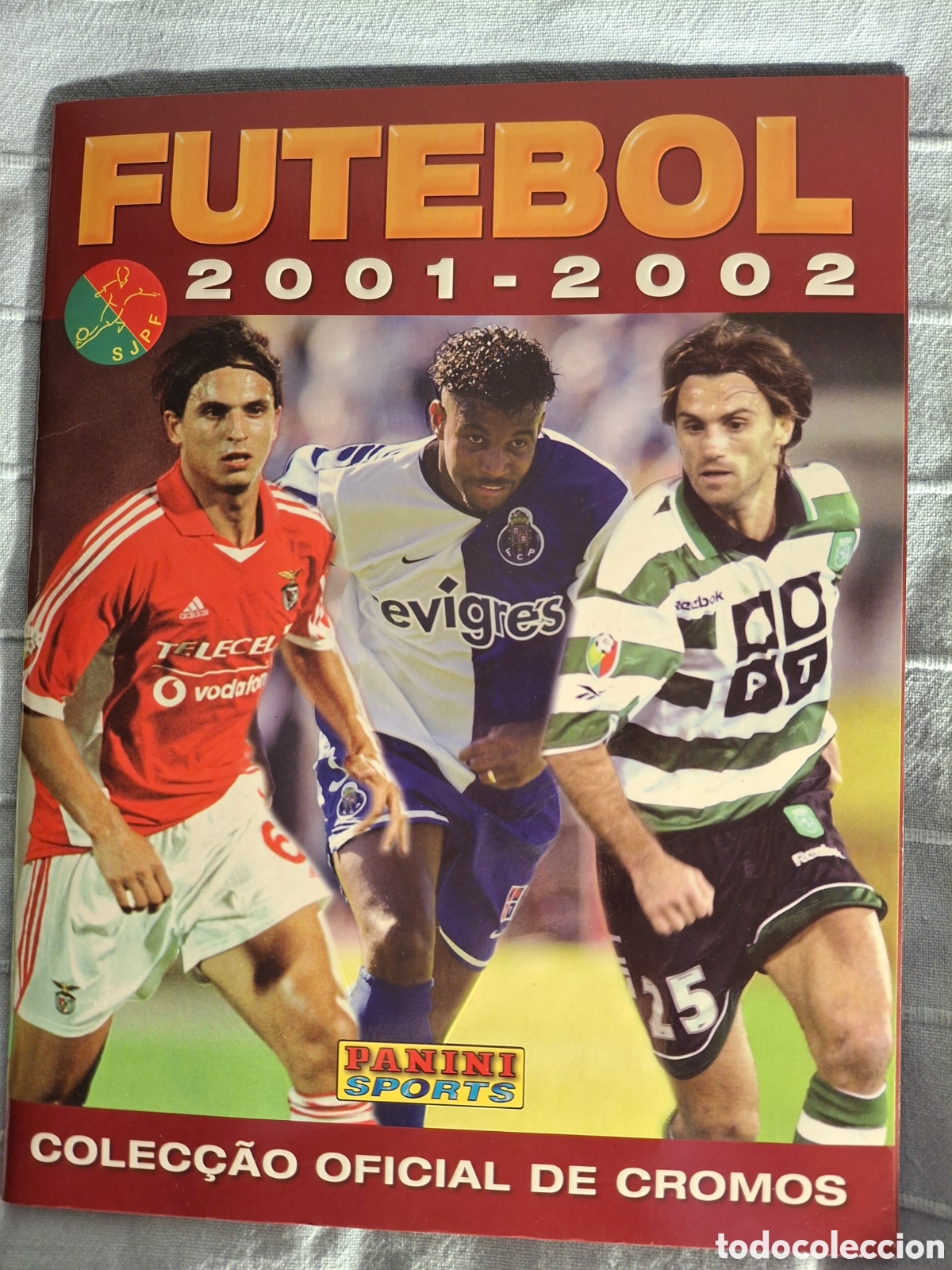 Coleccionismo &aacute;lbum: &Aacute;lbum cromos FUTEBOL 2001-2002