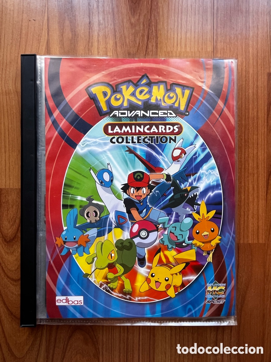 Coleccionismo &aacute;lbum: Album COMPLETO Pokemon Advanced Lamincards