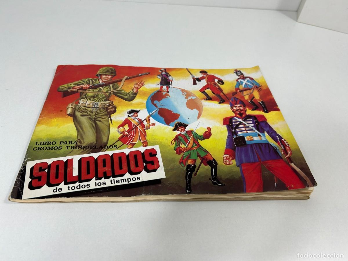 Coleccionismo &aacute;lbum: ALBUM CROMOS SOLDADOS DE TODOS LOS TIEMPOS EDITORIAL MAGA COMPLETO