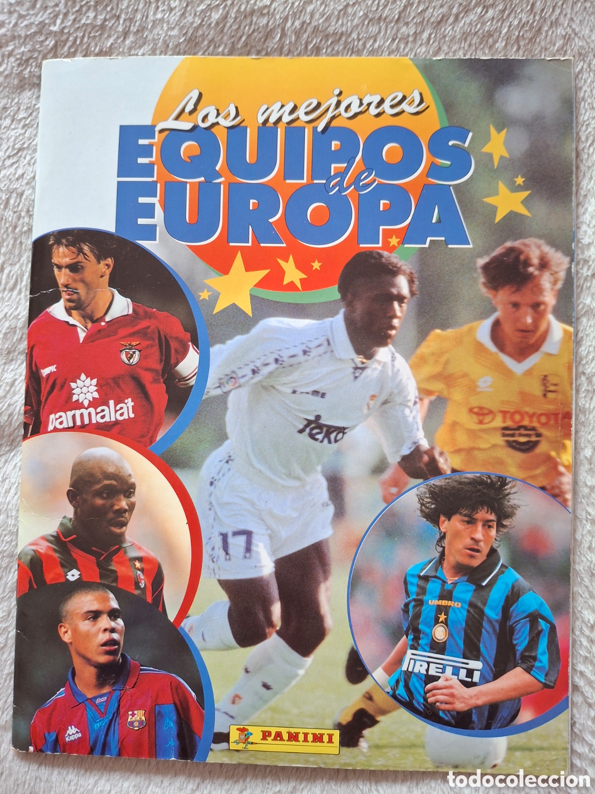 Coleccionismo &aacute;lbum: &Aacute;lbum cromos Los mejores equipos de Europa