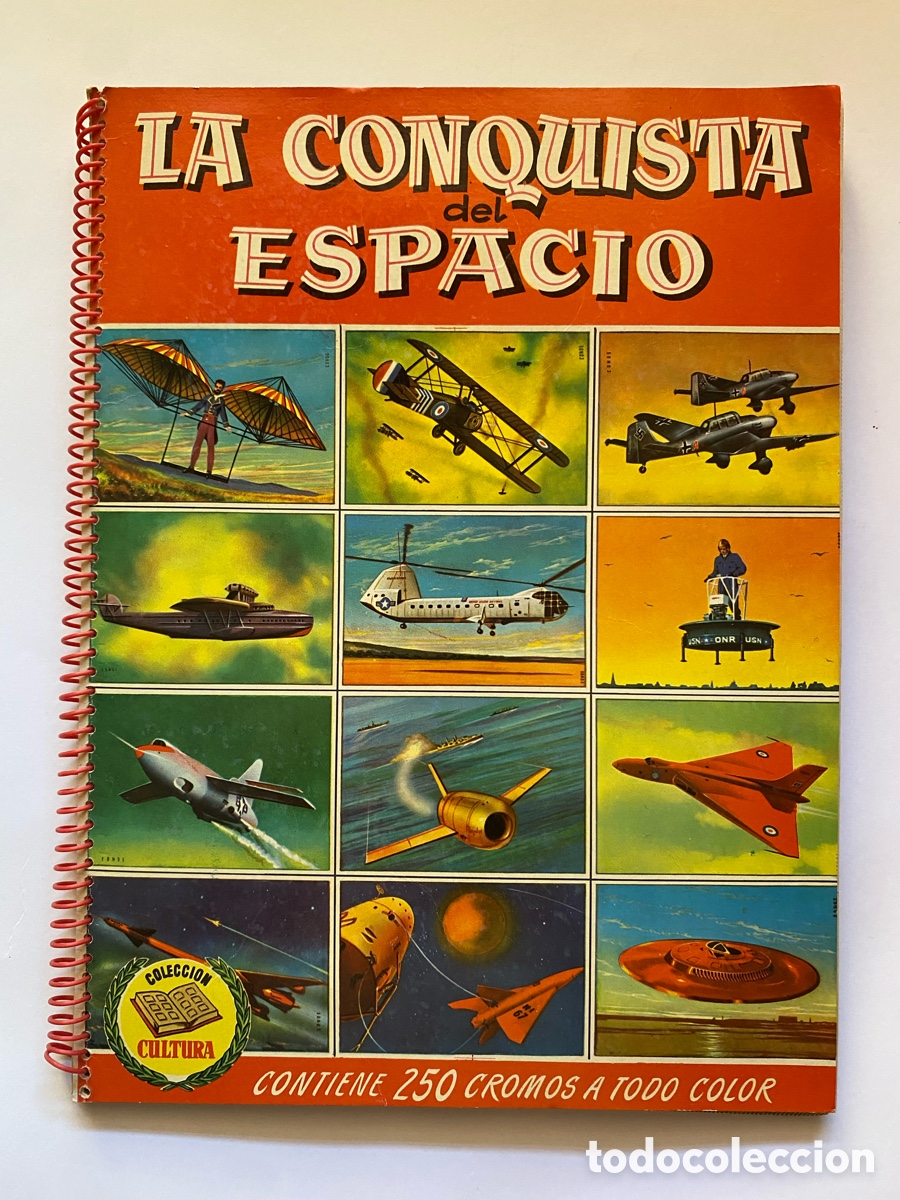 Coleccionismo &aacute;lbum: &Aacute;lbum de cromos La Conquista del Espacio COMPLETO
