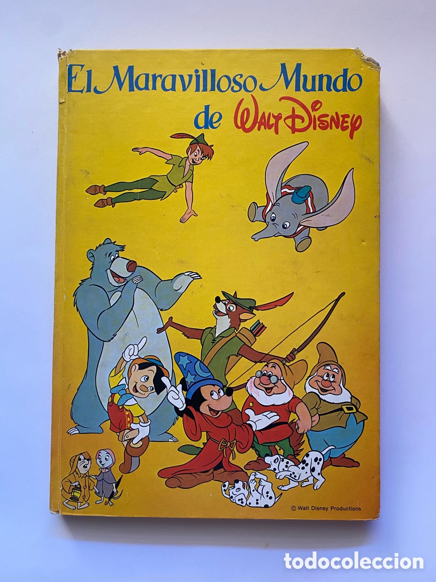 Coleccionismo &aacute;lbum: &Aacute;lbum de cromos El Maravilloso Mundo de Walt Disney COMPLETO