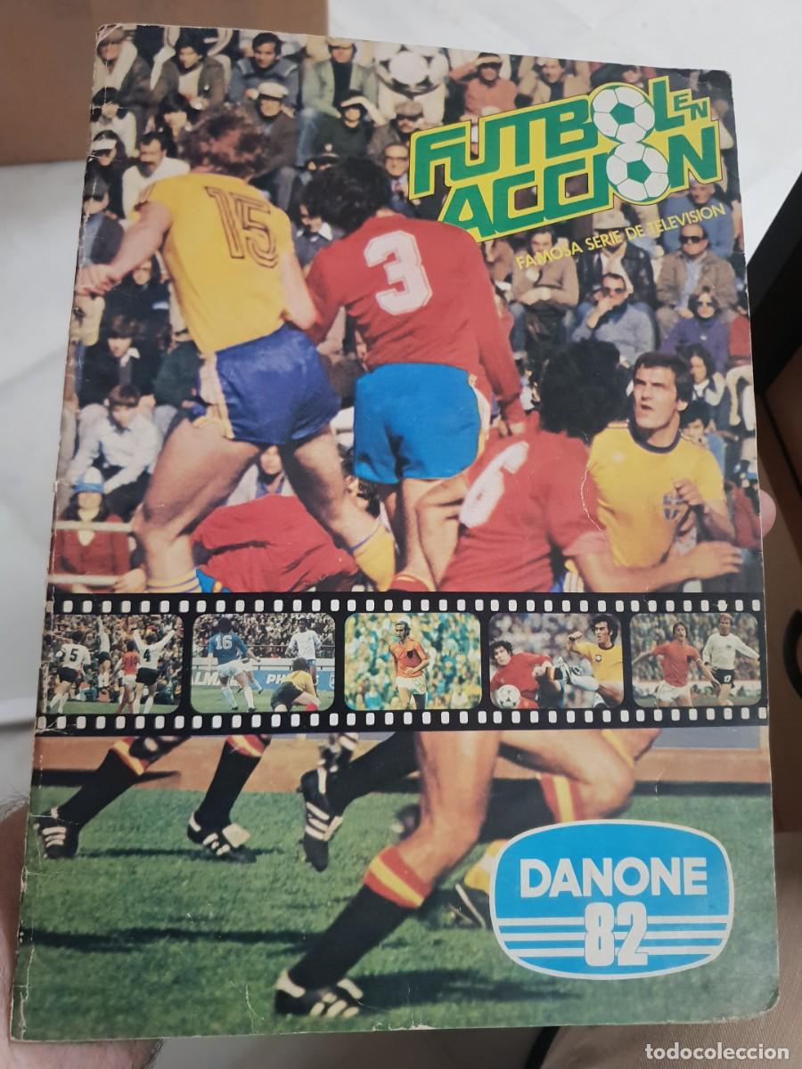 Coleccionismo &aacute;lbum: Album futbol accion danone 82 proconsult completo