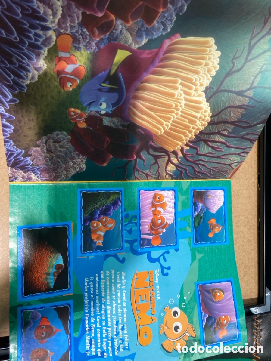 Coleccionismo &aacute;lbum: Album cromos completo. Buscando a Nemo. - Foto 3