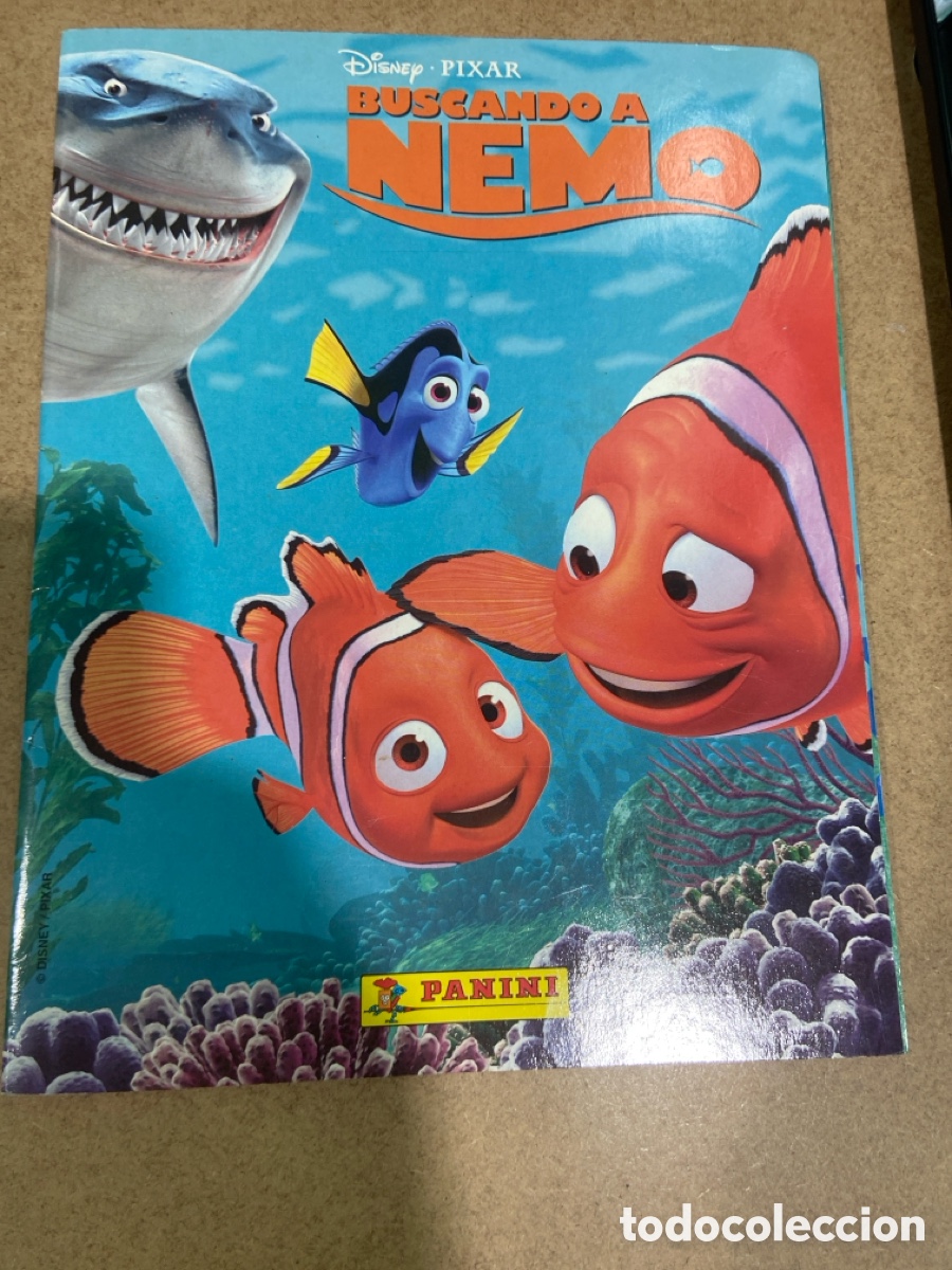 Coleccionismo &aacute;lbum: Album cromos completo. Buscando a Nemo.