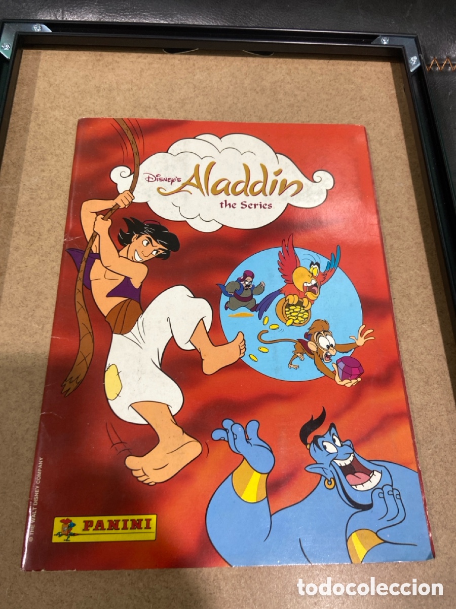 Coleccionismo &aacute;lbum: Album cromos completo. Aladdin The series.