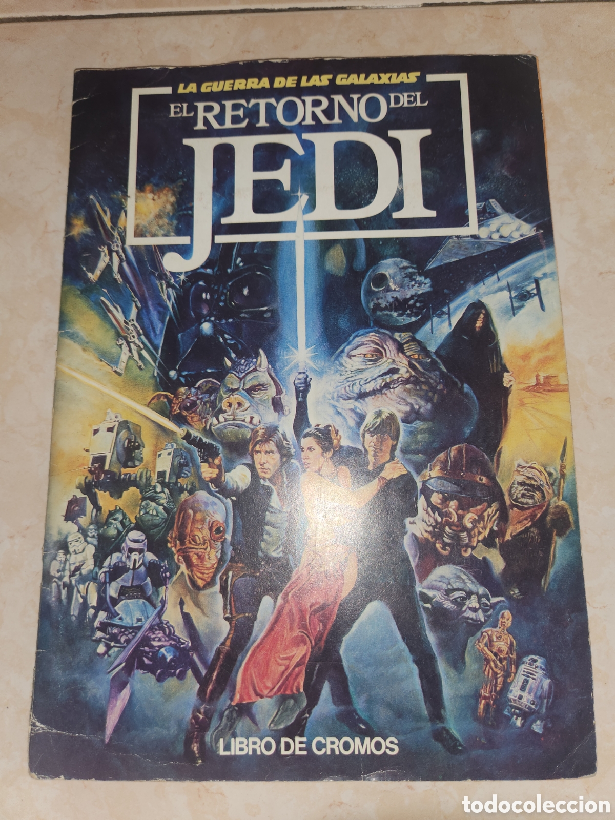 Coleccionismo &aacute;lbum: Albom de cromos restorno del jedi completo