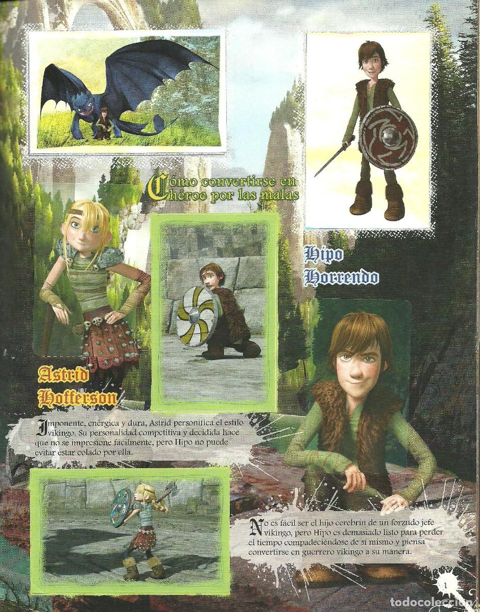 Coleccionismo &aacute;lbum: COMO ENTRENAR A TU DRAGON - PANINI - COMPLETO - Foto 2