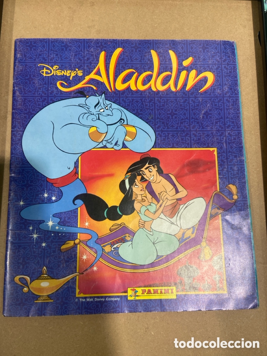 Coleccionismo &aacute;lbum: Album de cromos completo. Aladdin. Panini