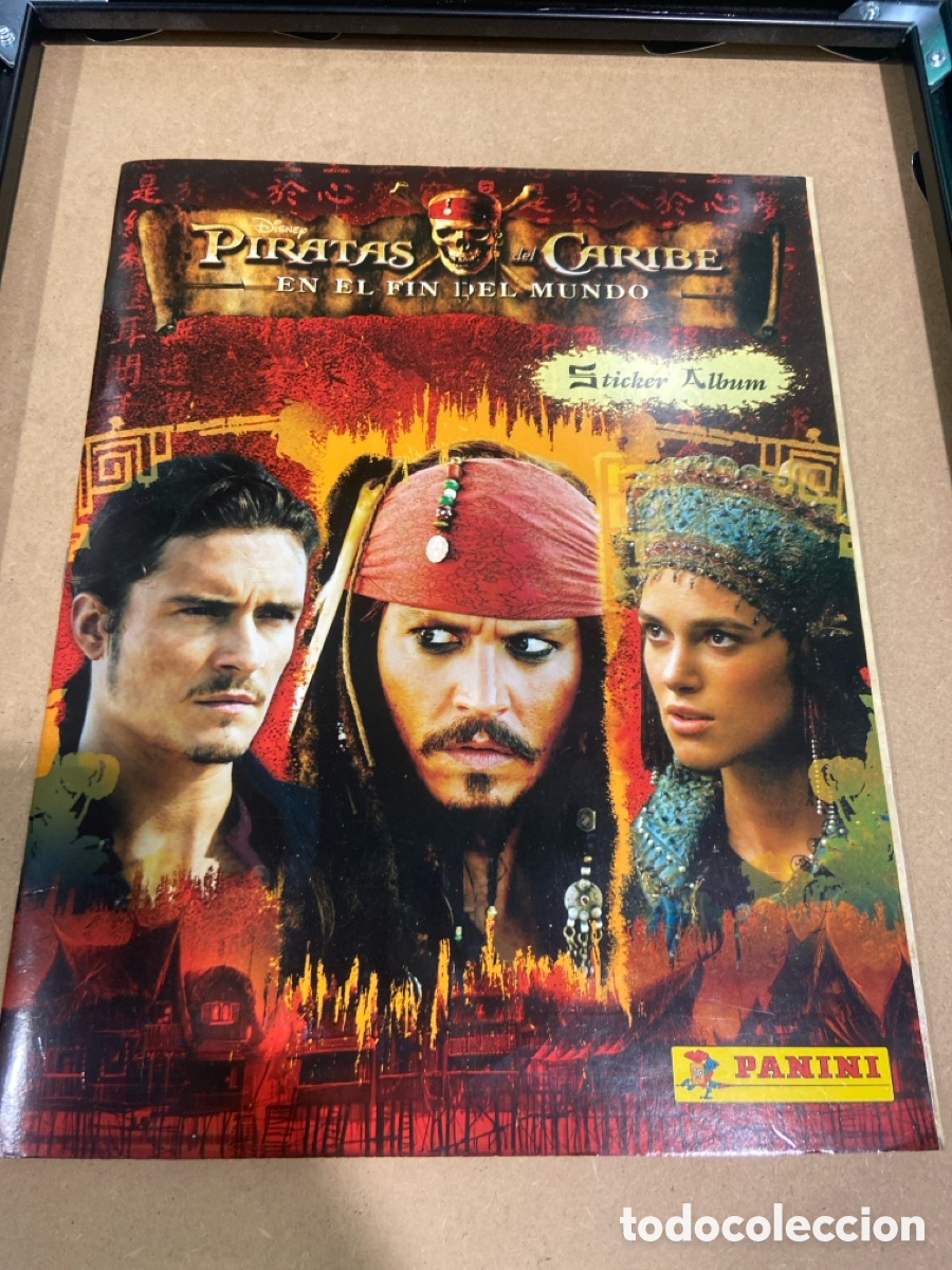 Coleccionismo &aacute;lbum: Album de cromos completo. Piratas del caribe. Panini