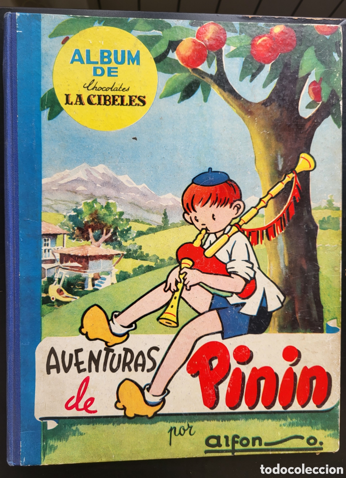 Coleccionismo &aacute;lbum: &Aacute;LBUM LAS AVENTURAS DE PIN&Iacute;N COMPLETO CHOCOLATES LA CIBELES ORIGINAL