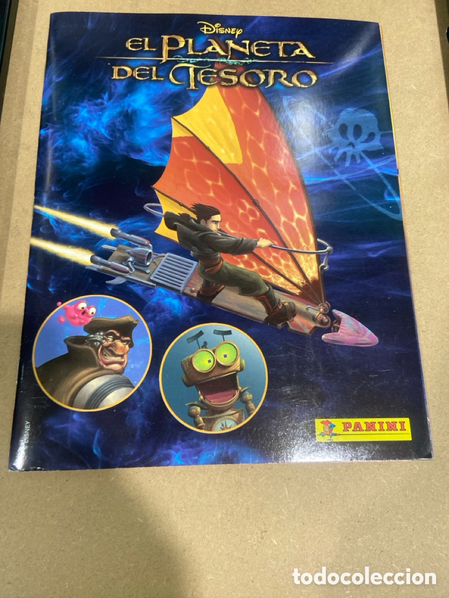 Coleccionismo &aacute;lbum: Album de cromos completo. El planeta del tesoro. Panini
