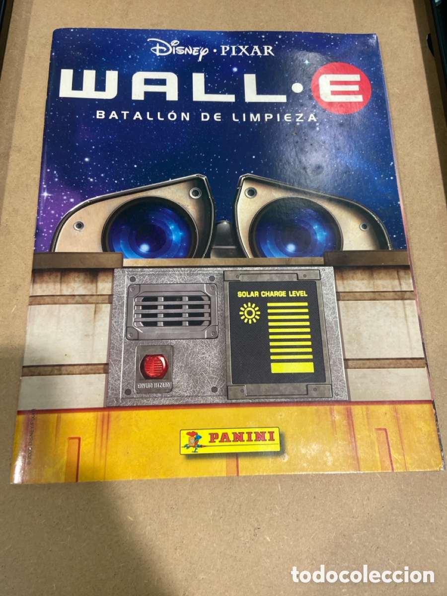 Coleccionismo &aacute;lbum: Album cromos completo. Wall. E. Batall&oacute;n de limpieza