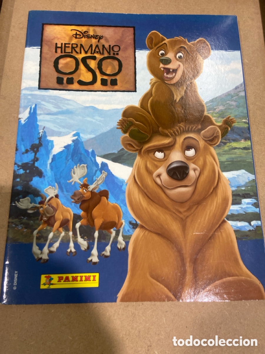 Coleccionismo &aacute;lbum: Album de cromos completo. Hermano Oso. Disney
