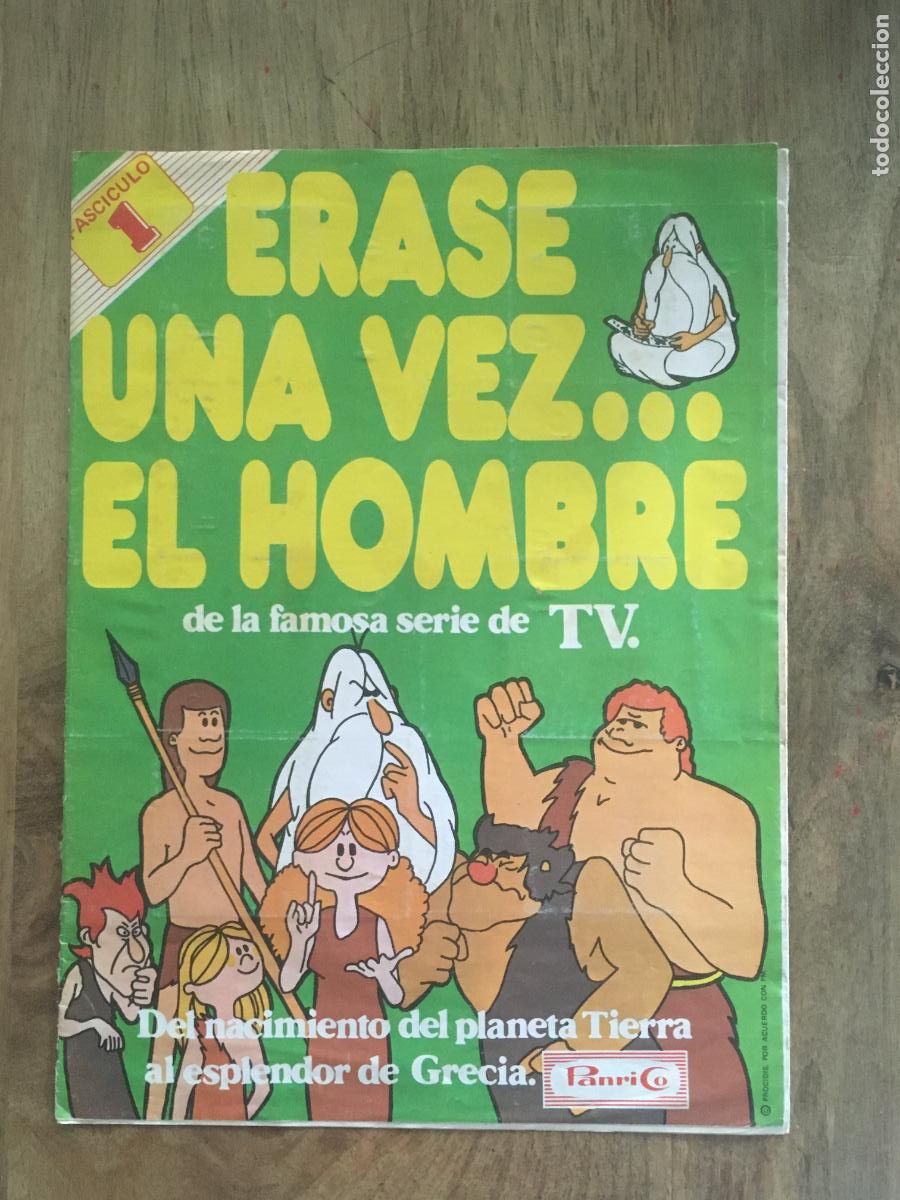 Coleccionismo &aacute;lbum: panrico erase una vez el hombre album de cromos n&ordm; 2 casi completo muy buen estado faltan 2