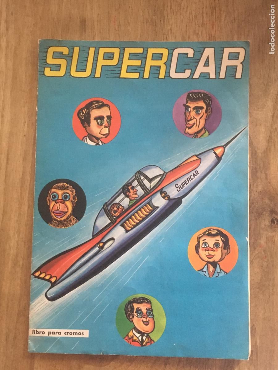 Coleccionismo &aacute;lbum: supercar fieball XL5 fher album de cromos completo perfecto estado como nuevo