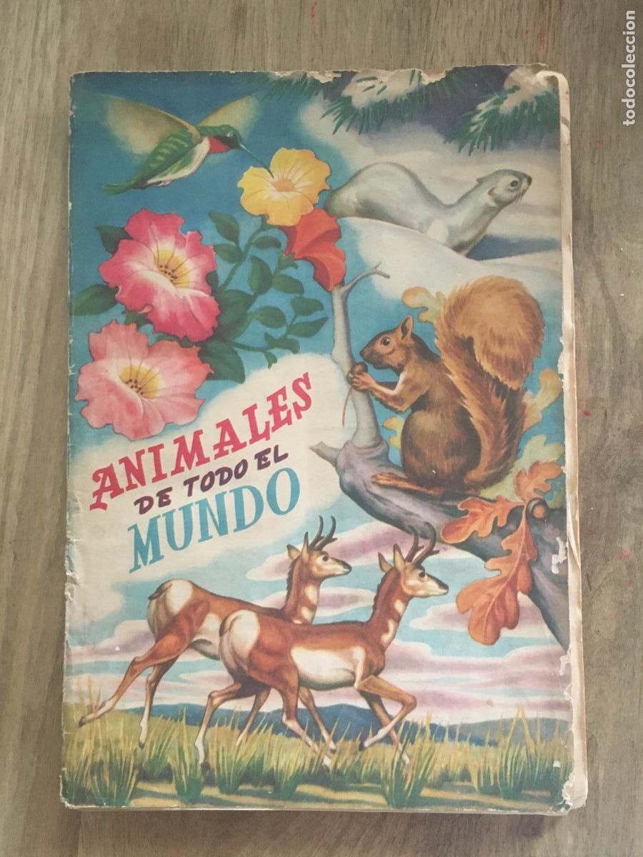 Coleccionismo &aacute;lbum: animales de todo el mundo fher album de cromos completo muy buen estado