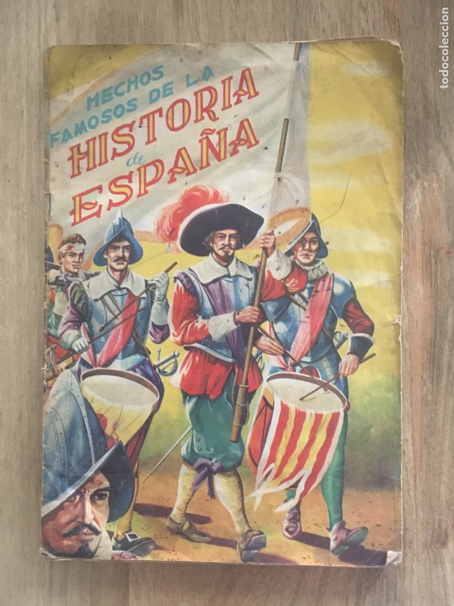 Coleccionismo &aacute;lbum: hechos famosos de la historia de espa&ntilde;a fher album de cromos completo muy buen estado