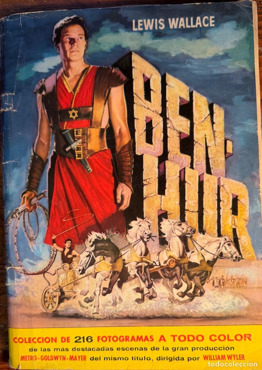 Coleccionismo &aacute;lbum: ALBUM BEN-HUR COMPLETO 1&ordf; EDICI&Oacute;N 1960