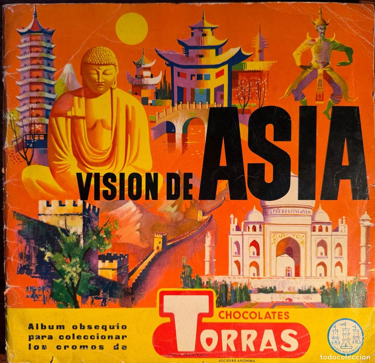 Coleccionismo &aacute;lbum: ALBUM CHOCOLATES TORRAS VISION DE ASIA COMPLETO