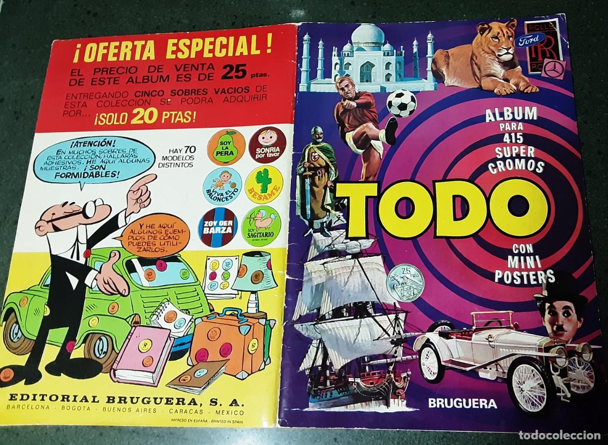 Coleccionismo &aacute;lbum: &Aacute;lbum para 415 super cromos Todo con mini p&oacute;sters