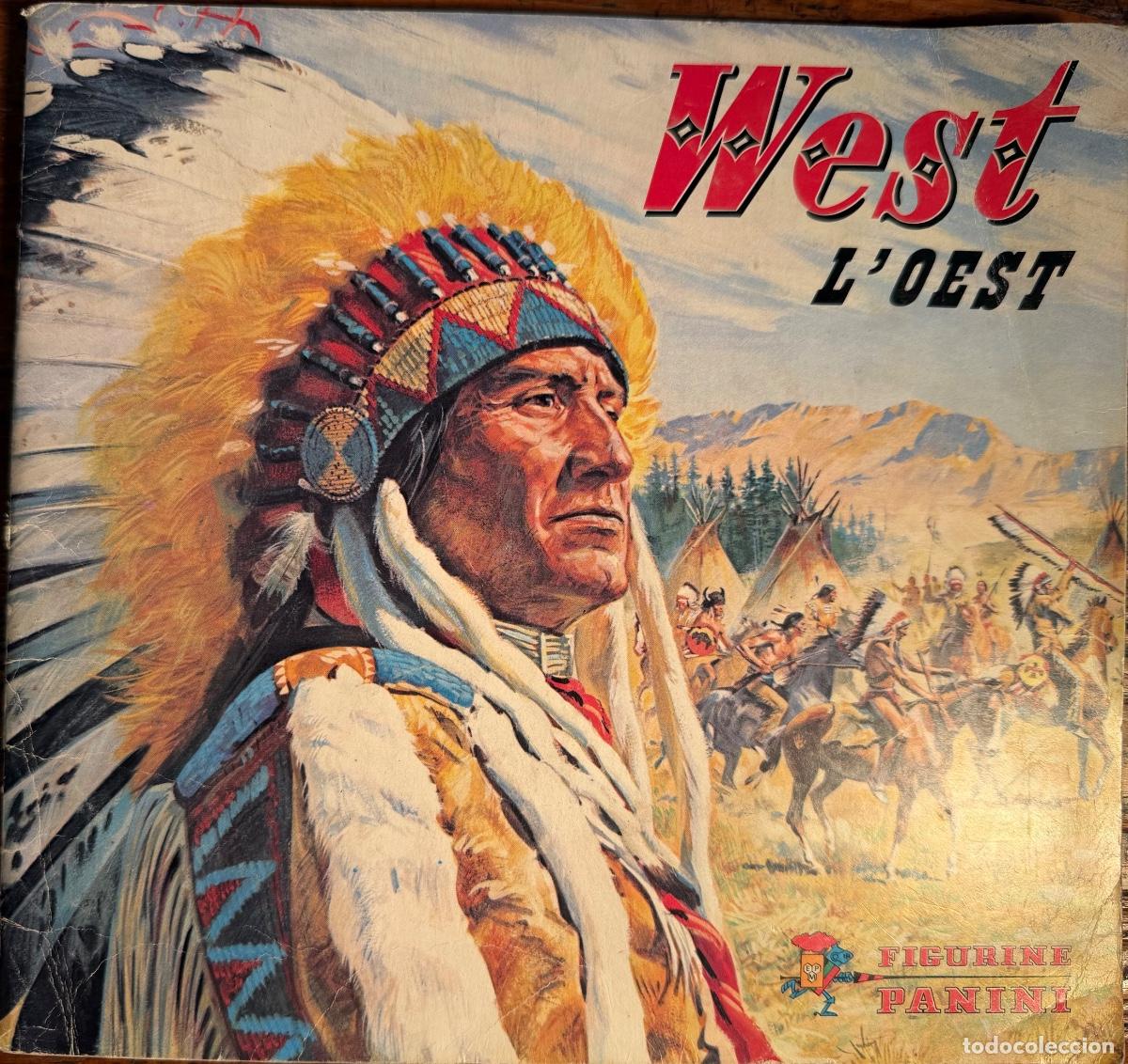 Coleccionismo &aacute;lbum: ALBUM WEST L'OEST. COMPLETO. FIGURINI PANINI.
