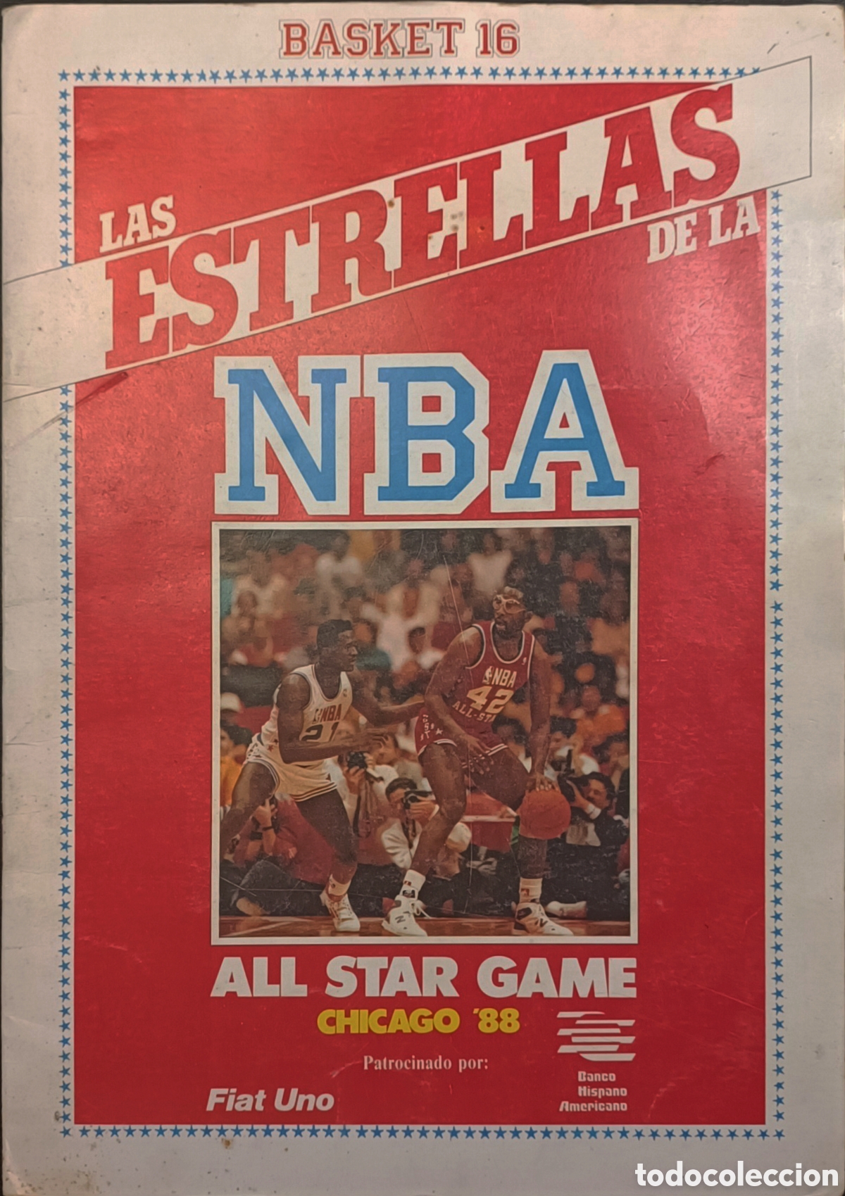 Coleccionismo &aacute;lbum: &Aacute;lbum completo &rdquo;Las estrellas de la NBA&rdquo; Basket All Star Game Michael Jordan