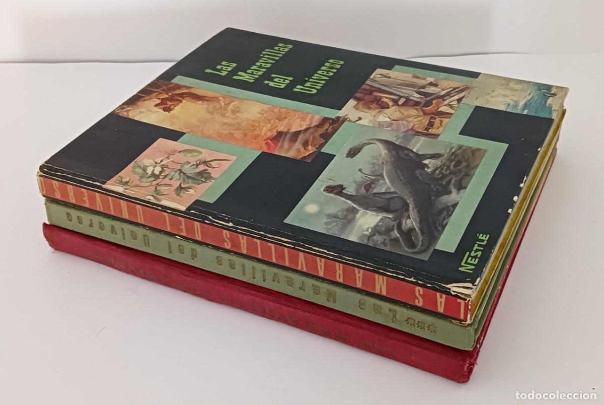 Coleccionismo &aacute;lbum: Las Maravillas del Universo. albums Cromos. Nestl&eacute;. Lote 3 Vol.