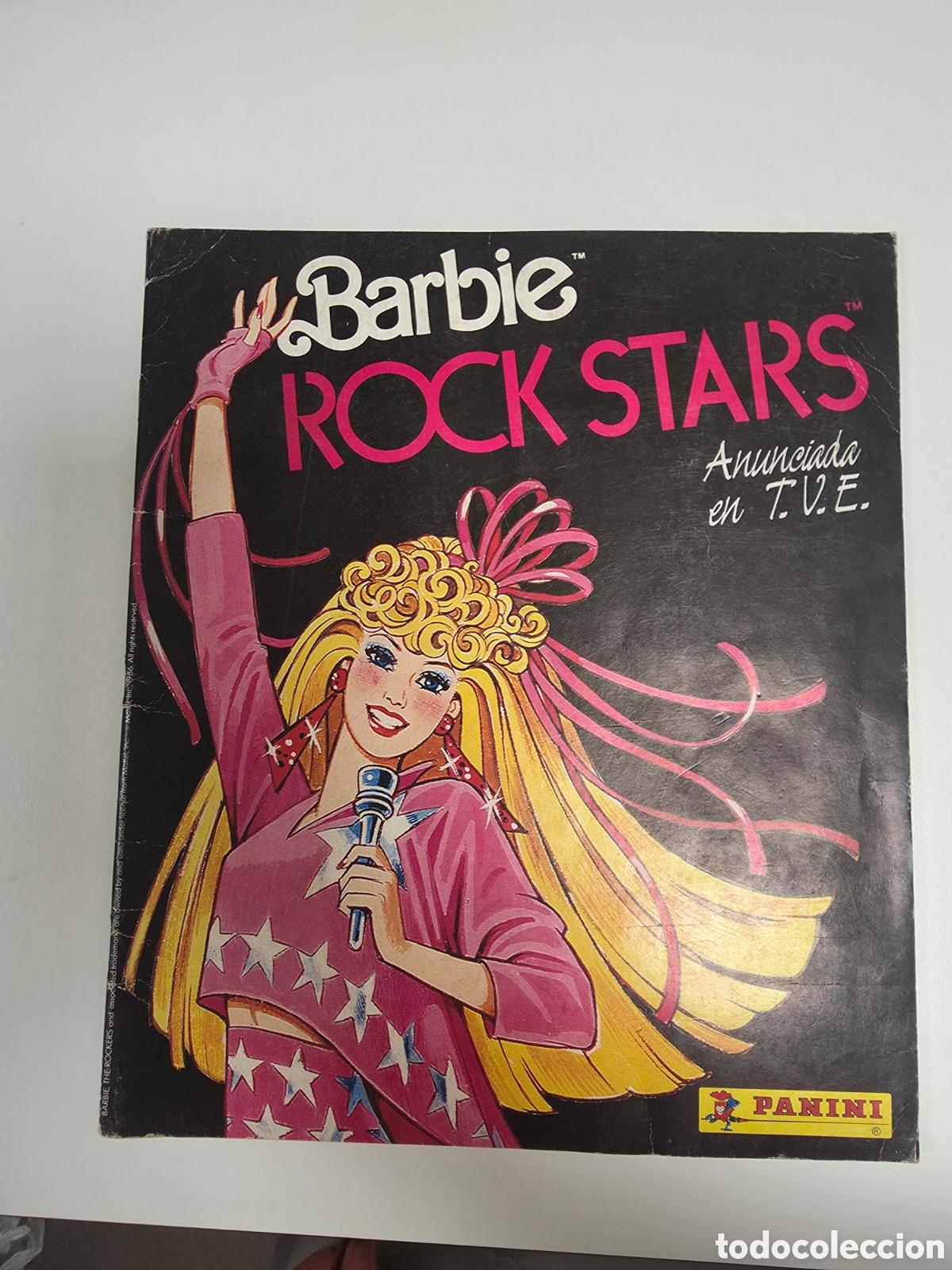 Coleccionismo &aacute;lbum: &Aacute;lbum de cromos barbie rock stars 1986 completo