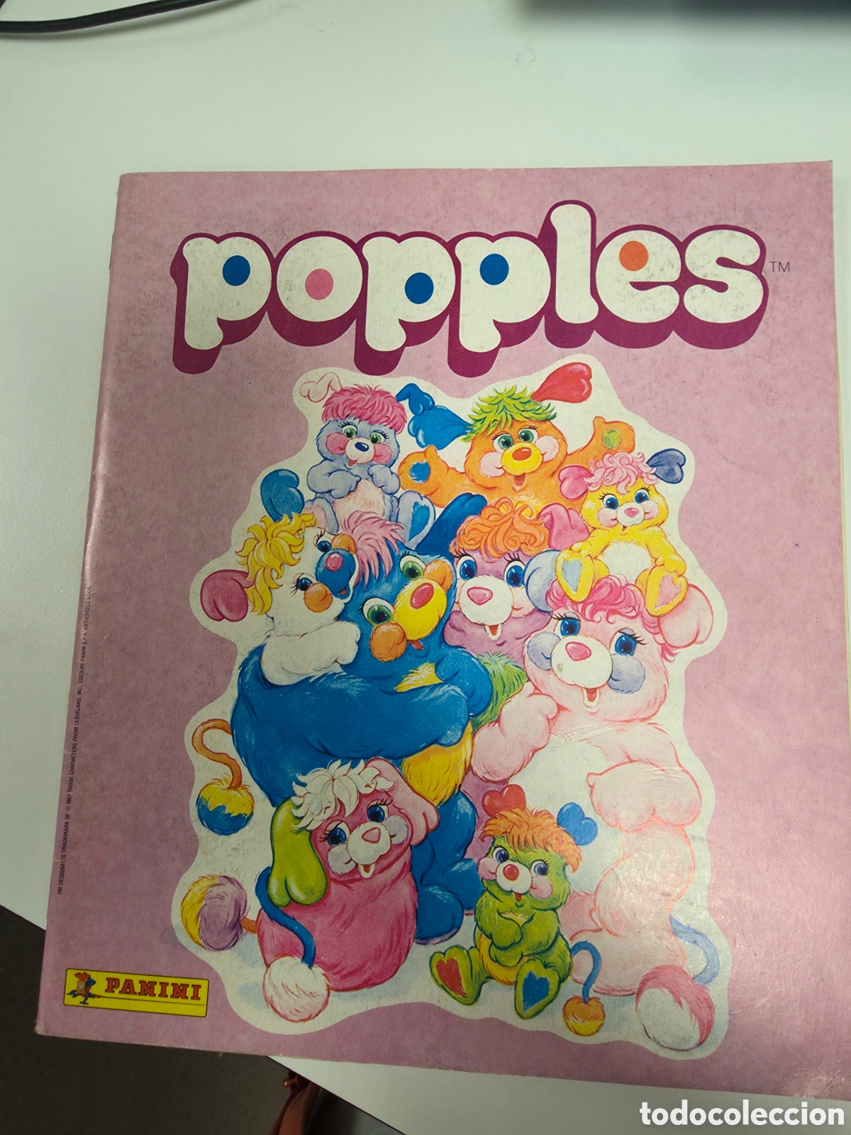 Coleccionismo &aacute;lbum: &Aacute;lbum de cromos popples 1987. Completo