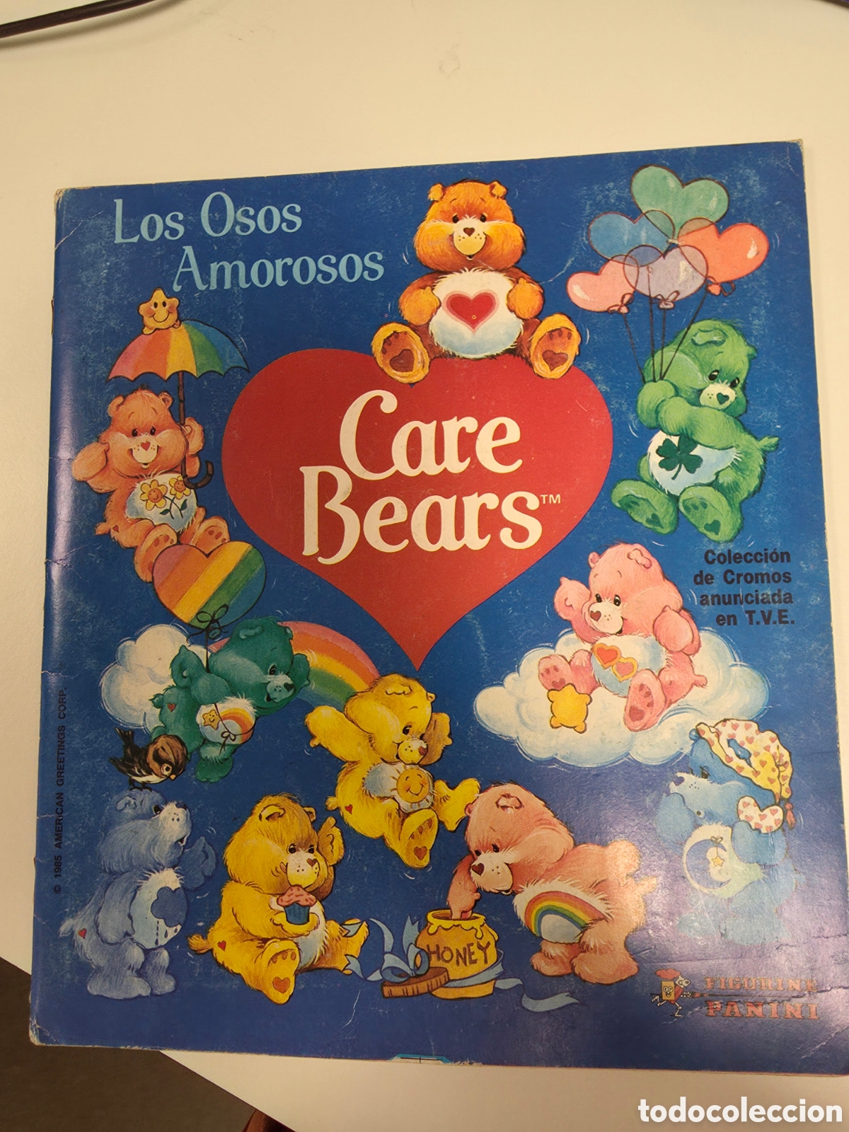 Coleccionismo &aacute;lbum: &Aacute;lbum de cromos los osos amorosos Care bears completo