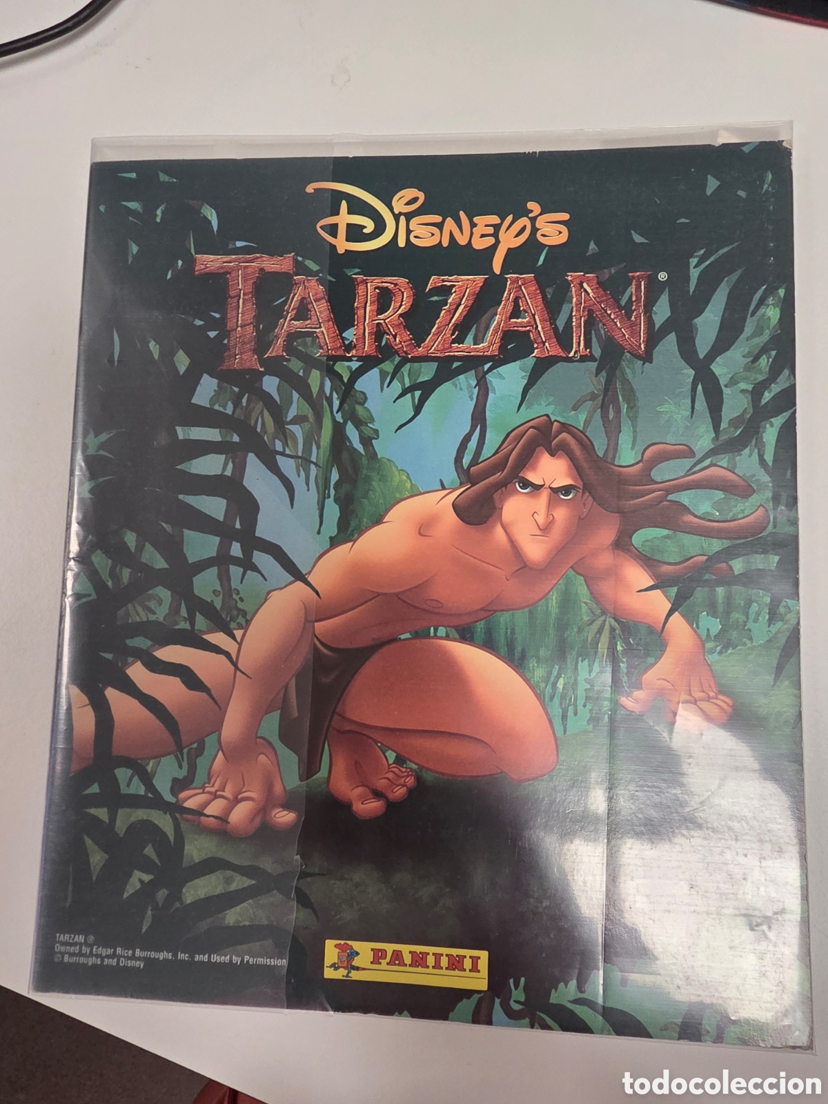 Coleccionismo &aacute;lbum: &Aacute;lbum de cromos tarzan. Completo con p&oacute;ster. Panini