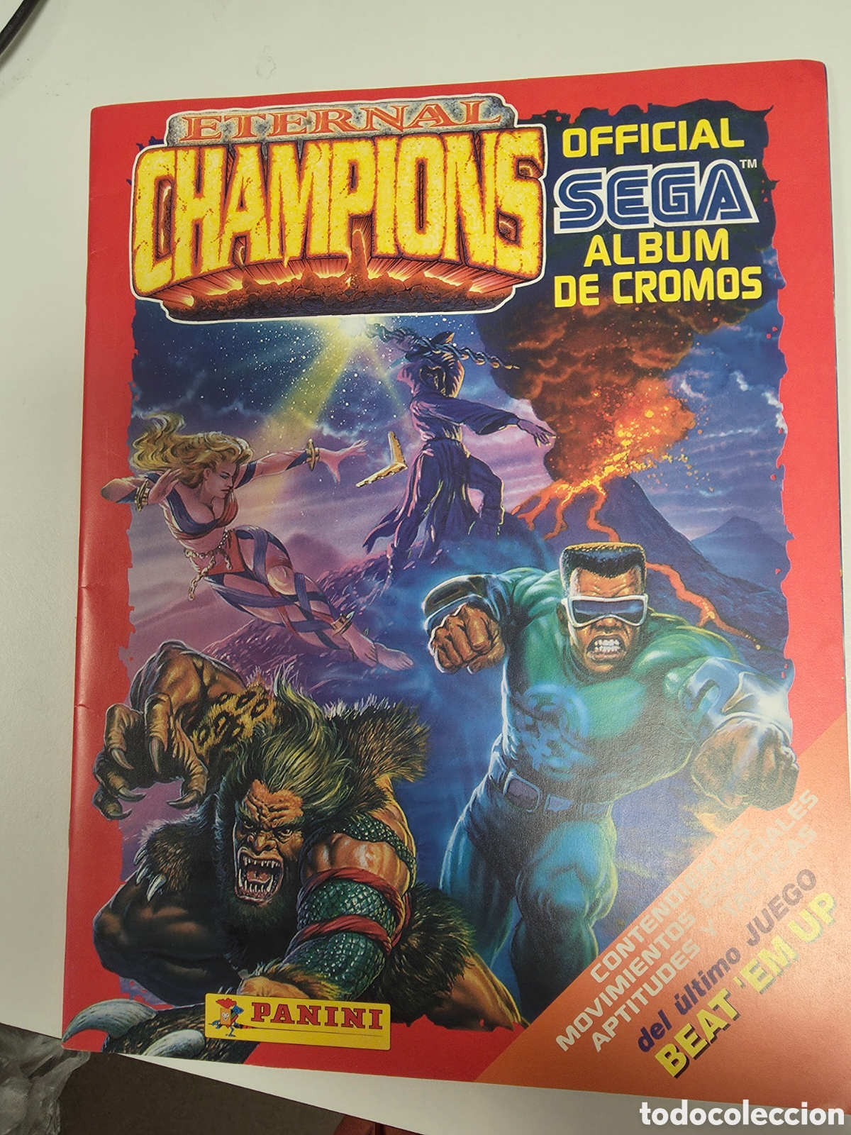 Coleccionismo &aacute;lbum: &Aacute;lbum de cromos eternal champions 1993. Completo