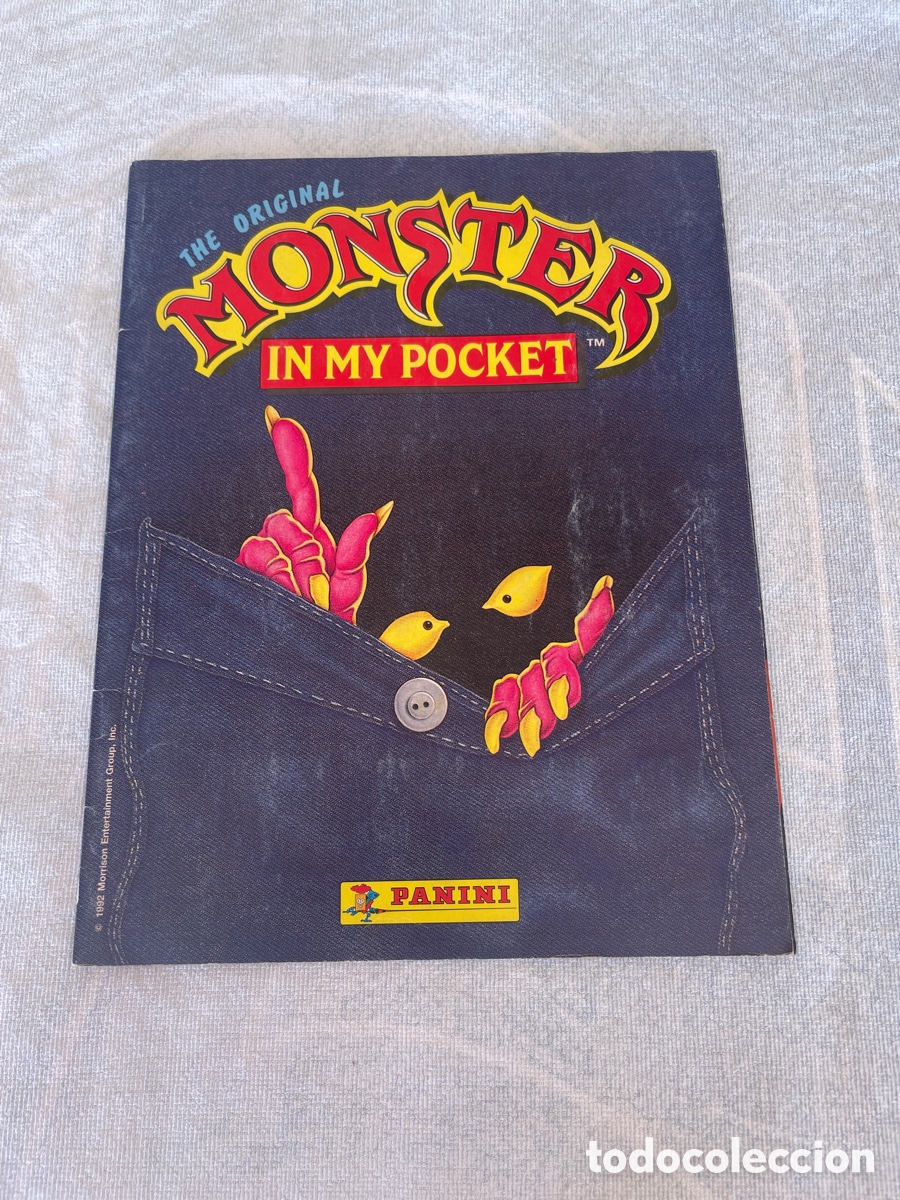 Coleccionismo &aacute;lbum: Album MONSTER IN MY POCKET Completo