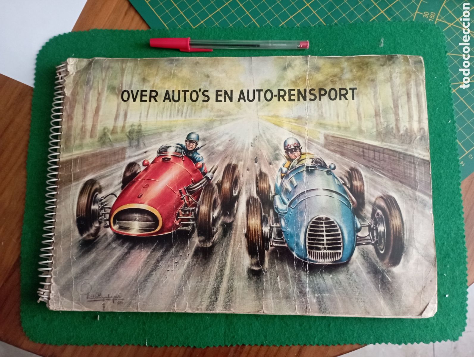 Coleccionismo &aacute;lbum: &Aacute;lbum de cromos completo de coches a&ntilde;os 50 con 192 cromolitograf&iacute;as &rdquo;full speed&rdquo; cigarros Virginia