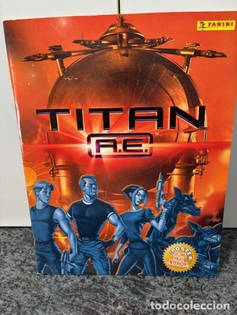 Coleccionismo &aacute;lbum: TITAN A.E. : ALBUM STICKERS COMPLETO SIN EL POSTER