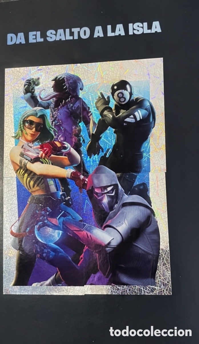 Coleccionismo &aacute;lbum: Fortnite black frame completo - Foto 5