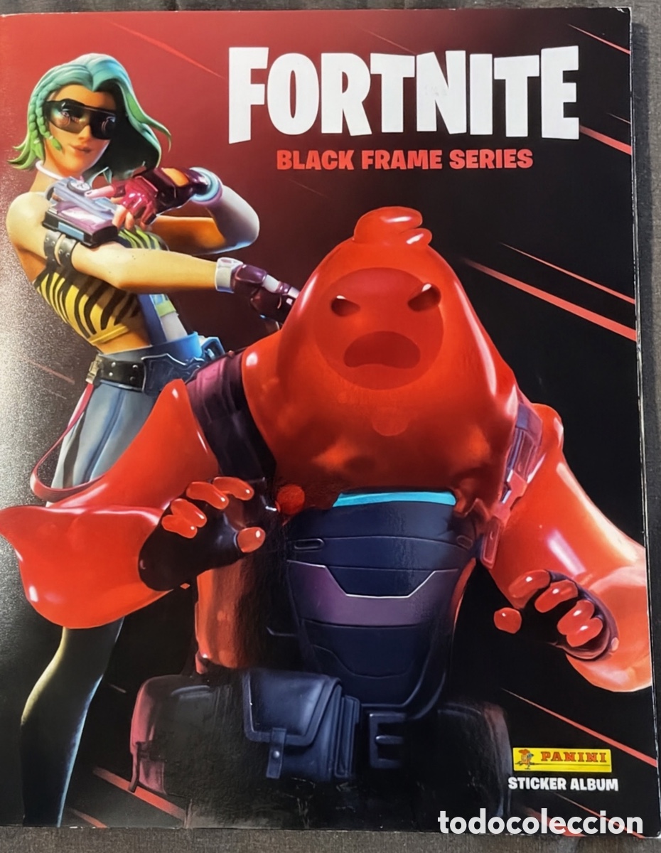 Coleccionismo &aacute;lbum: Fortnite black frame completo - Foto 1