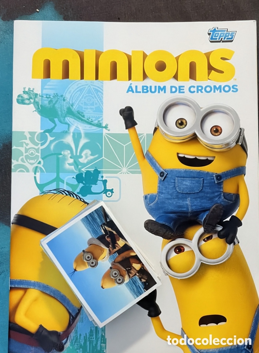 Coleccionismo &aacute;lbum: Minions. Completo sin pegar