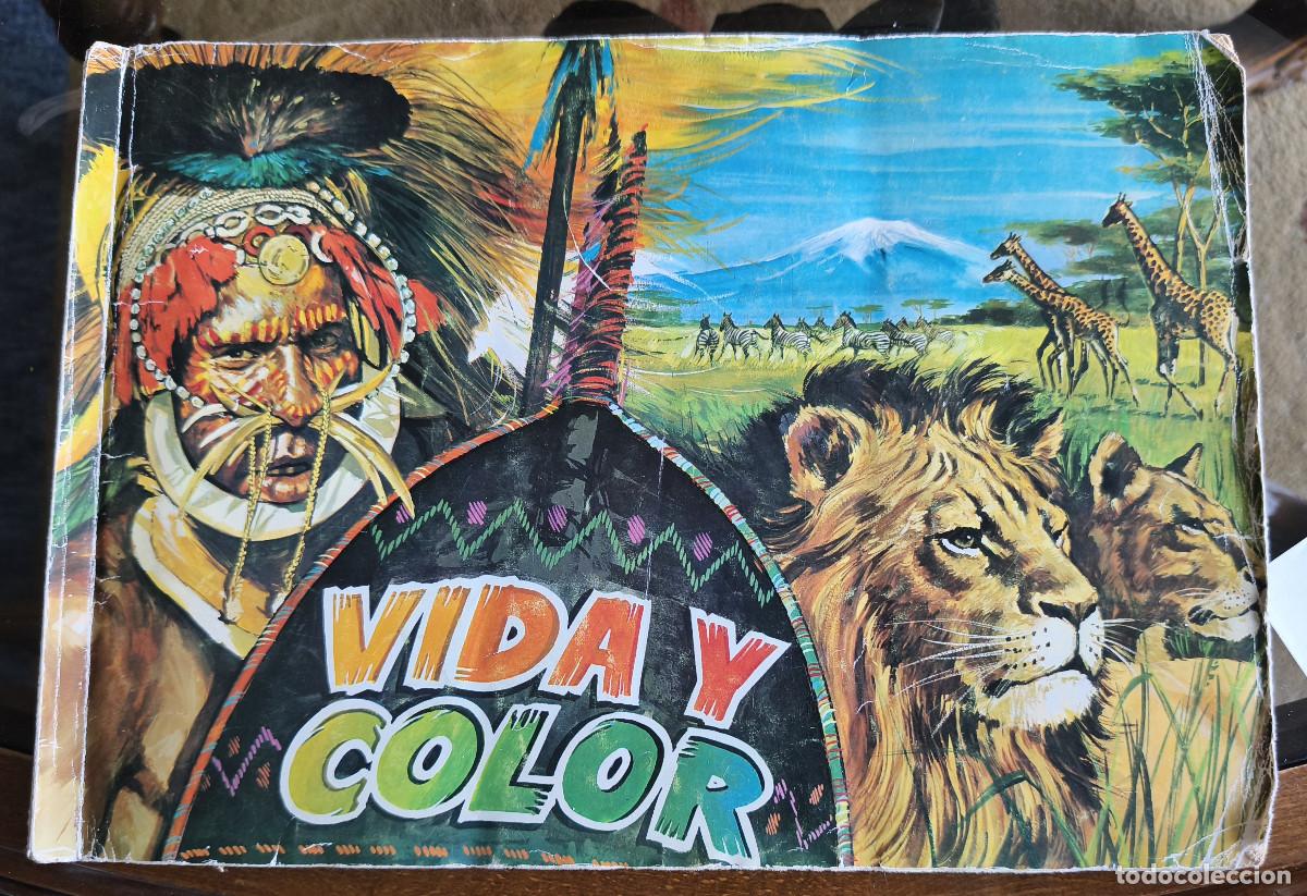 Coleccionismo &aacute;lbum: ALBUM DE CROMOS DE VIDA Y COLOR 3 COMPLETO - REF5