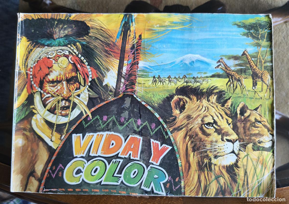 Coleccionismo &aacute;lbum: ALBUM DE CROMOS DE VIDA Y COLOR 3 COMPLETO - REF 7