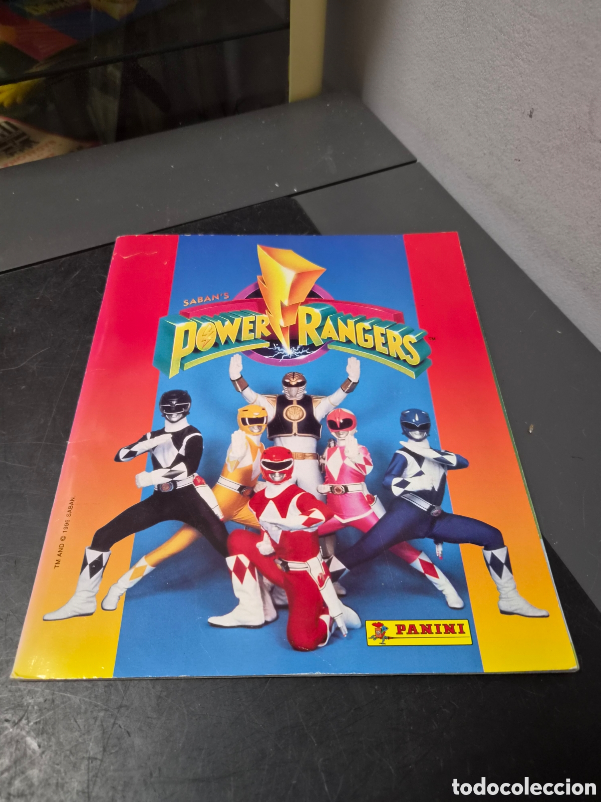 Coleccionismo &aacute;lbum: ANTIGUO ALBUM CROMOS POWER RANGERS COMPLETO PANINI 216 CROMOS INCLUYE POSTER